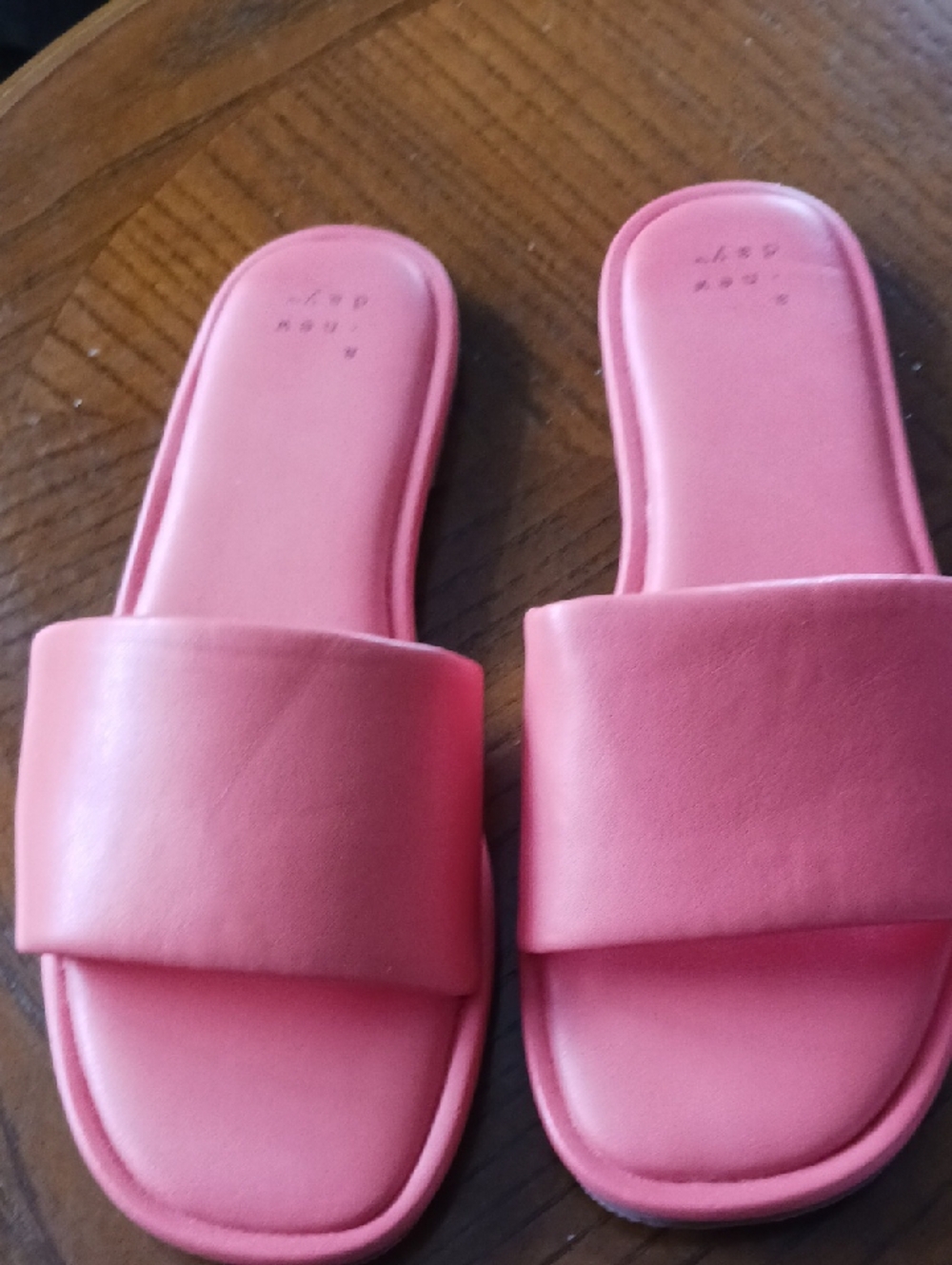 a new day Orange Slide Sandals - Picture 2 of 5